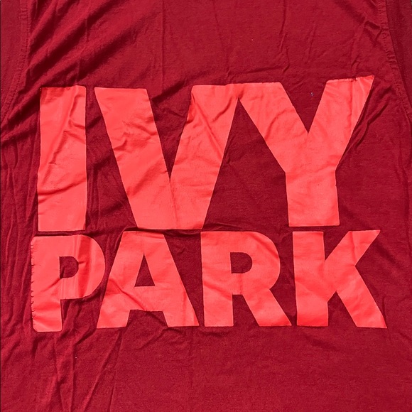 READ Ivy Park | Red Muscle Tee - Picture 3 of 10